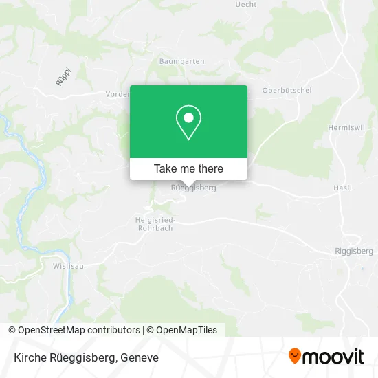 Kirche Rüeggisberg map