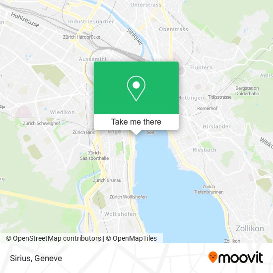 Sirius map