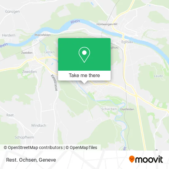 Rest. Ochsen map