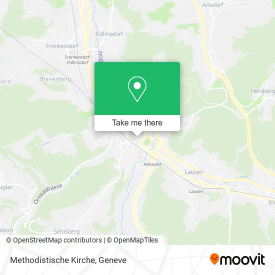 Methodistische Kirche map