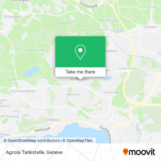 Agrola Tankstelle map