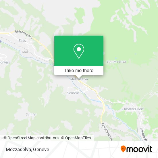 Mezzaselva map