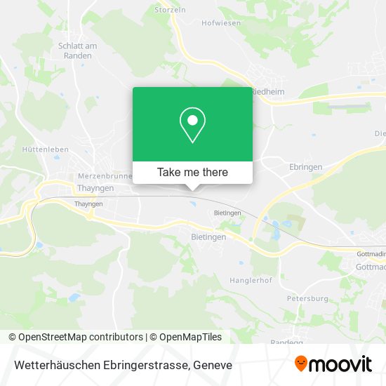 Wetterhäuschen Ebringerstrasse map