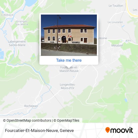 Fourcatier-Et-Maison-Neuve map