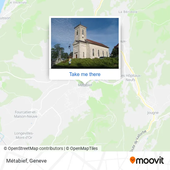 Métabief plan