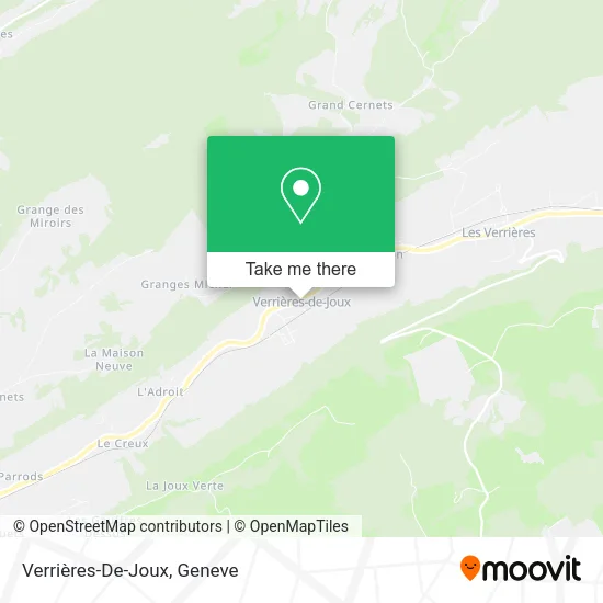 Verrières-De-Joux map