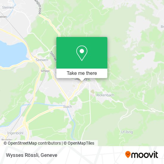 Wysses Rössli map