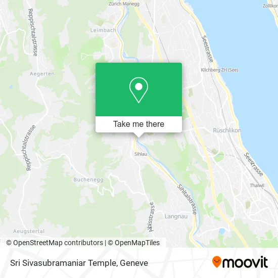 Sri Sivasubramaniar Temple map