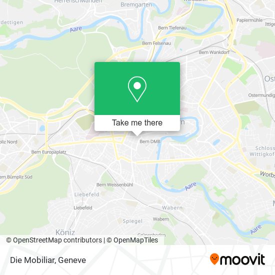 Die Mobiliar map