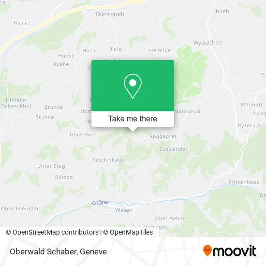 Oberwald Schaber map
