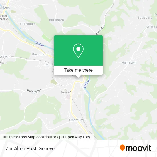 Zur Alten Post map