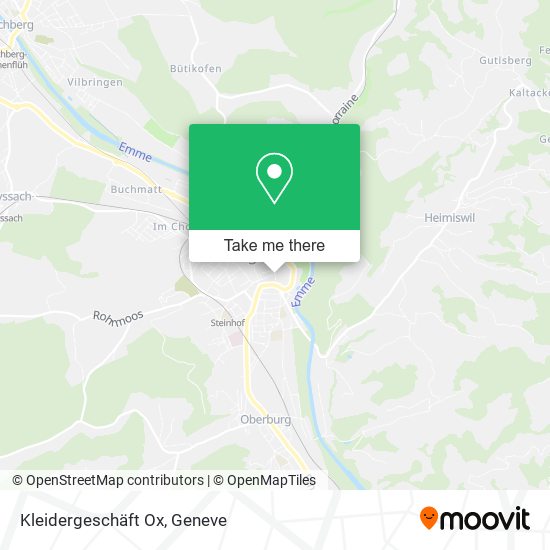 Kleidergeschäft Ox map