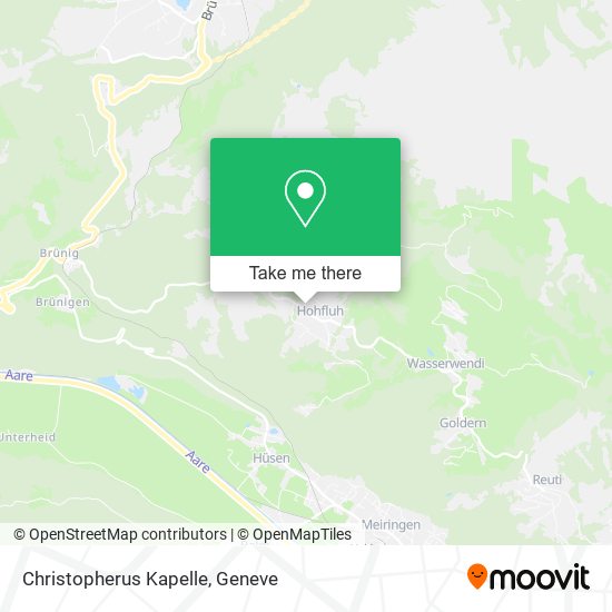 Christopherus Kapelle map