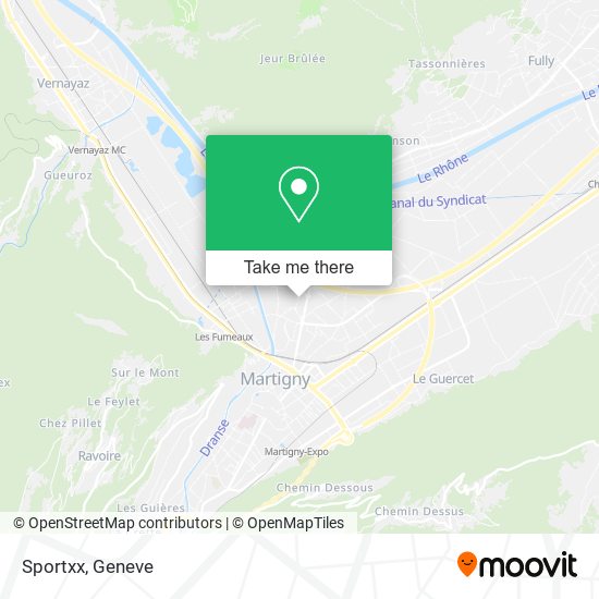 Sportxx map