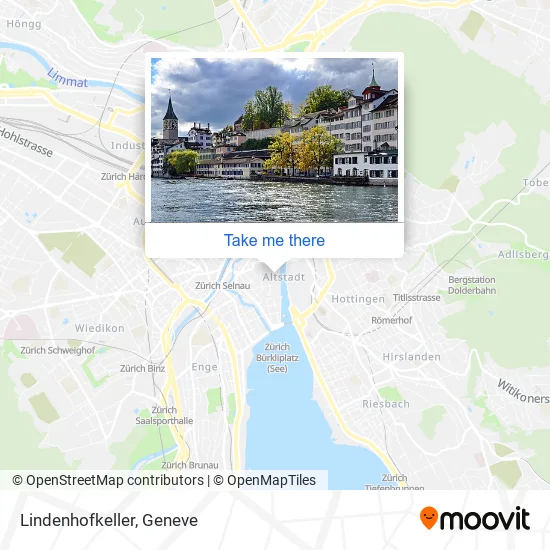 Lindenhofkeller map