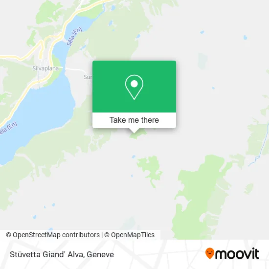 Stüvetta Giand' Alva map