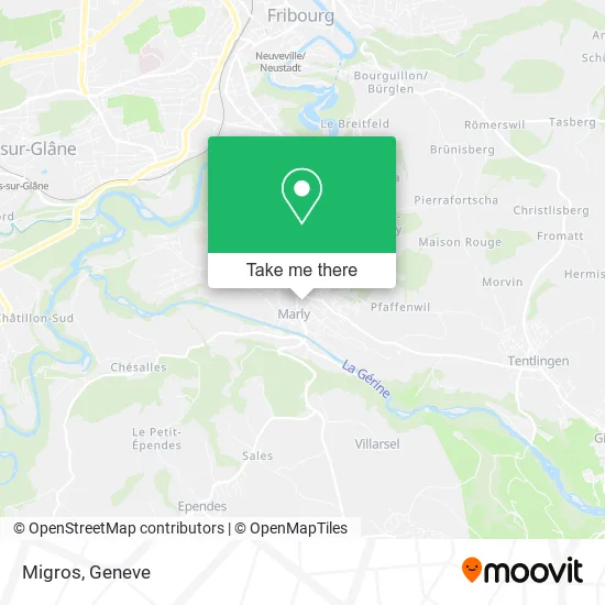 Migros map