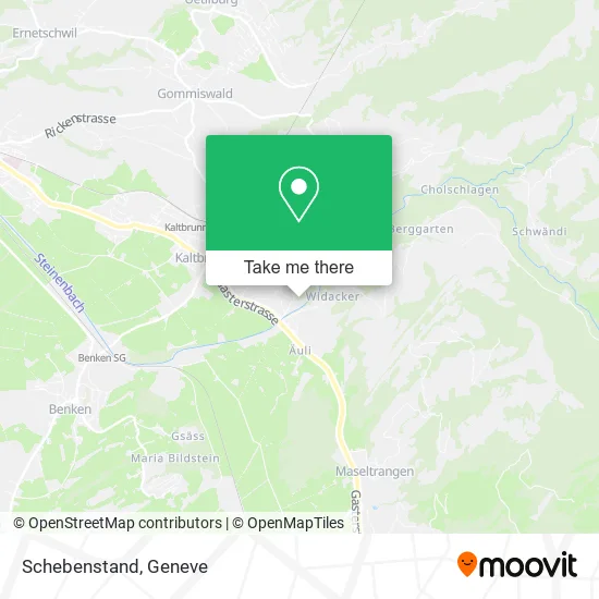 Schebenstand map