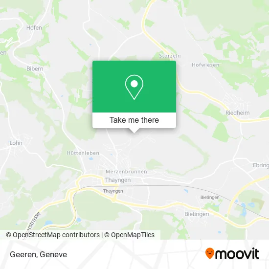 Geeren map
