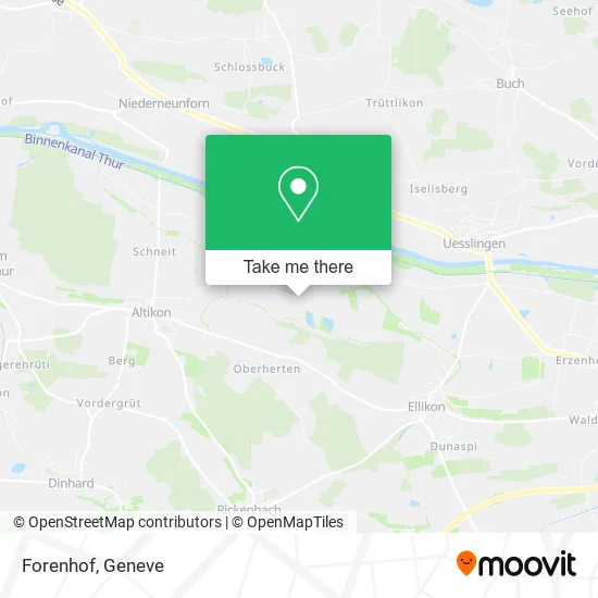 Forenhof map