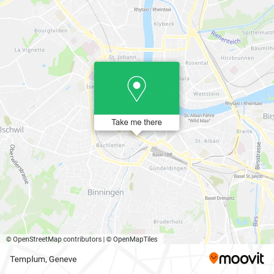 Templum map