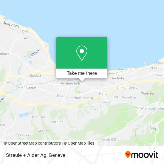 Streule + Alder Ag map