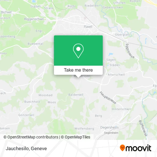 Jauchesilo map