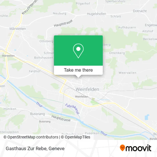 Gasthaus Zur Rebe map