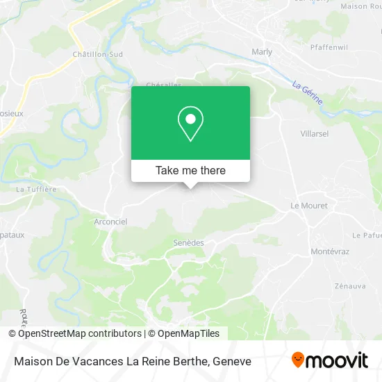 Maison De Vacances La Reine Berthe map