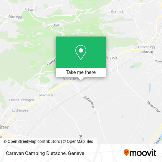 Caravan Camping Dietsche map