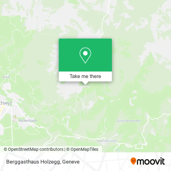 Berggasthaus Holzegg map