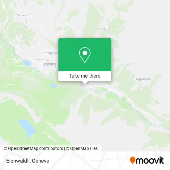 Eienwäldli map