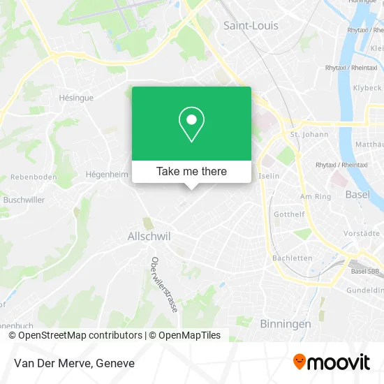 Van Der Merve map