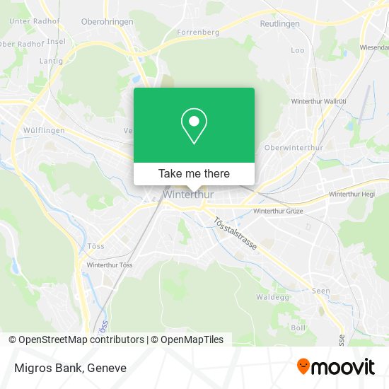 Migros Bank map