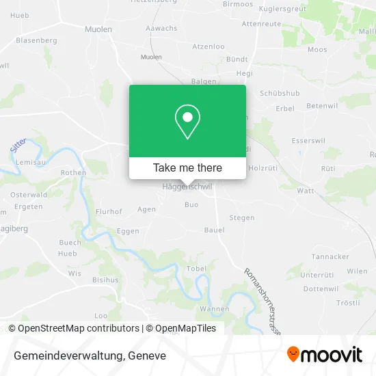 Gemeindeverwaltung map
