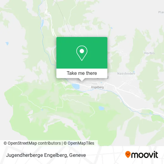 Jugendherberge Engelberg map
