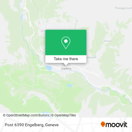 Post 6390 Engelberg map