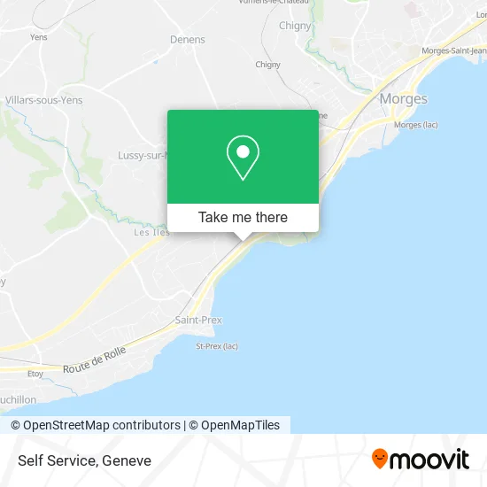 Self Service map