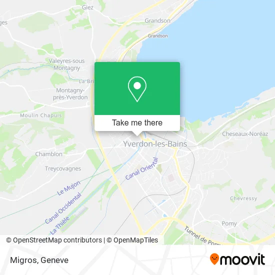 Migros map