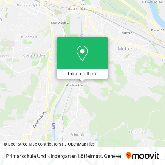 Primarschule Und Kindergarten Löffelmatt map