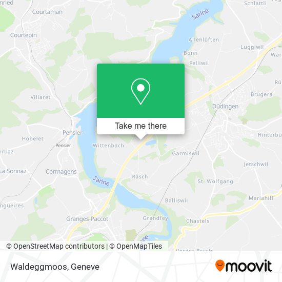 Waldeggmoos map