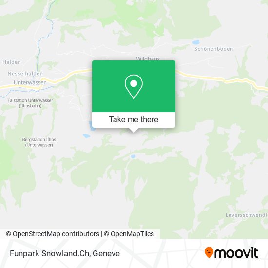 Funpark Snowland.Ch map