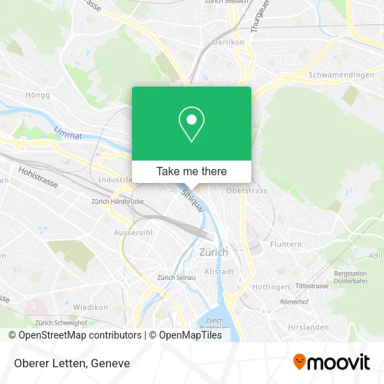 Oberer Letten map