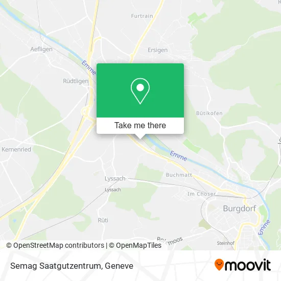 Semag Saatgutzentrum map