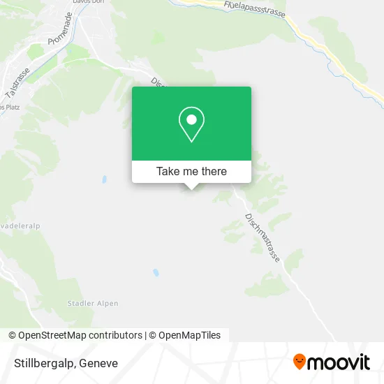 Stillbergalp map