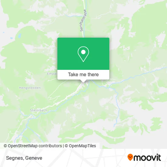 Segnes map