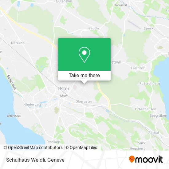 Schulhaus Weidli map