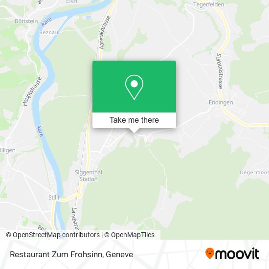 Restaurant Zum Frohsinn map