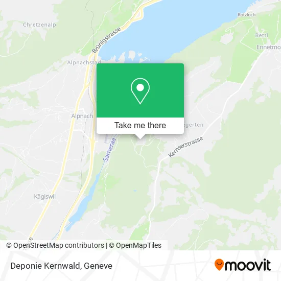 Deponie Kernwald map