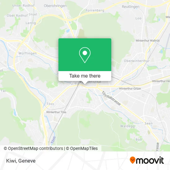 Kiwi map
